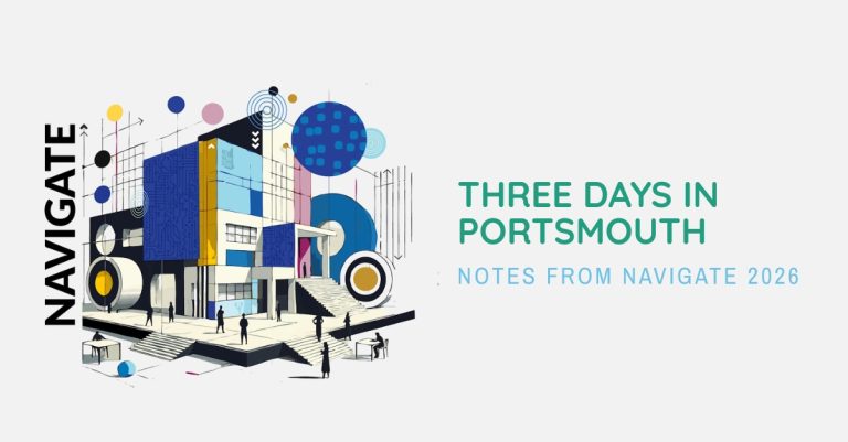 Notes from Navigate 2026 - Kate Colleary